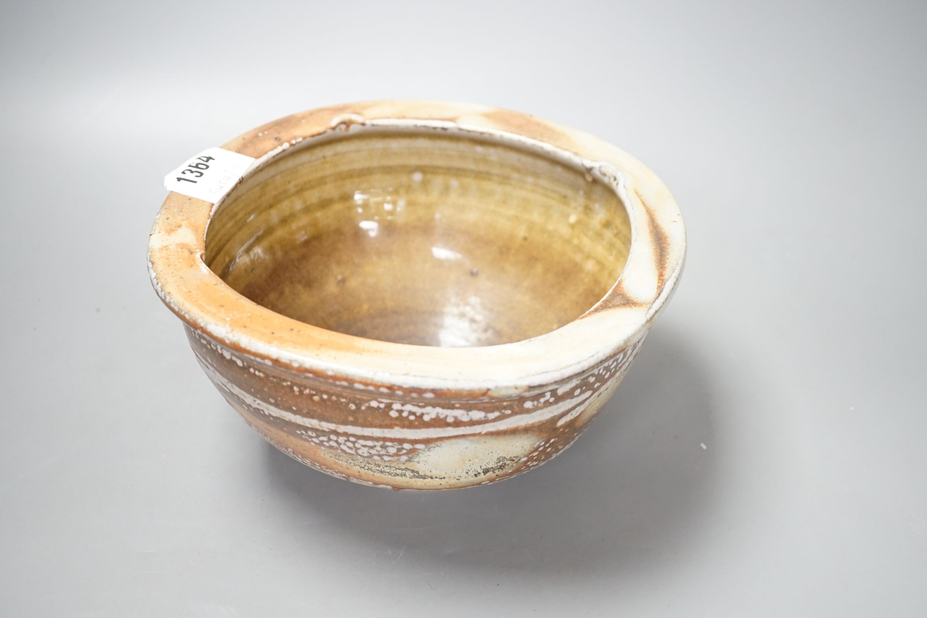 A Michael Casson studio pottery bowl, 23cm diameter